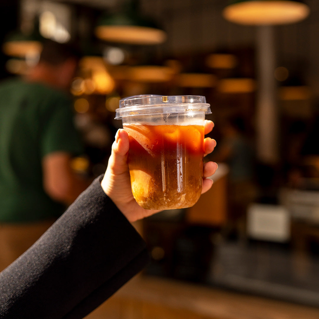 12oz - 95mm Diameter Bubble Tea RPET Clear Cup - product image 2
