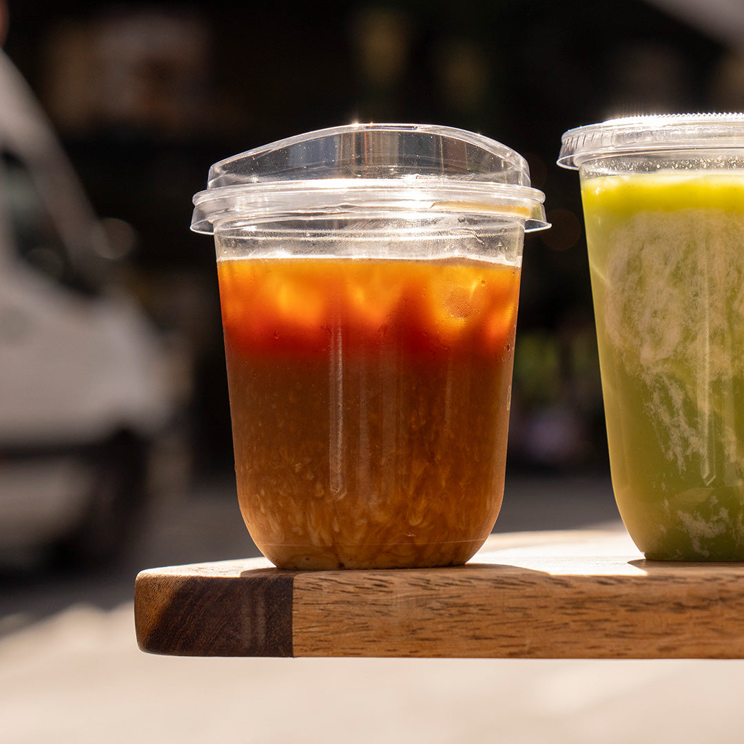 12oz - 95mm Diameter Bubble Tea RPET Clear Cup - product image 7