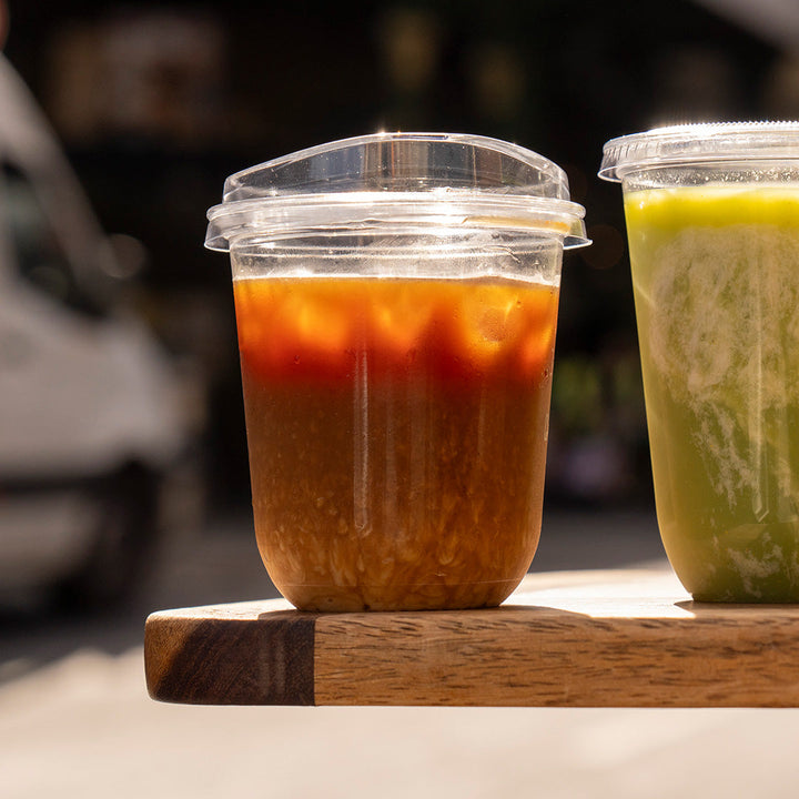 12oz - 95mm Diameter Bubble Tea RPET Clear Cup - product image 7