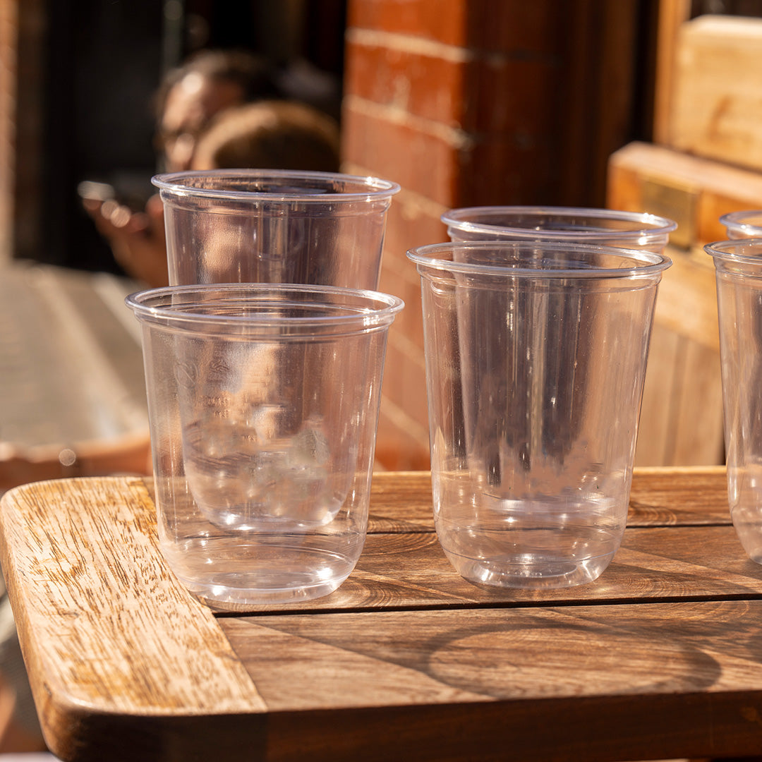 12oz - 95mm Diameter Bubble Tea RPET Clear Cup - product image 8