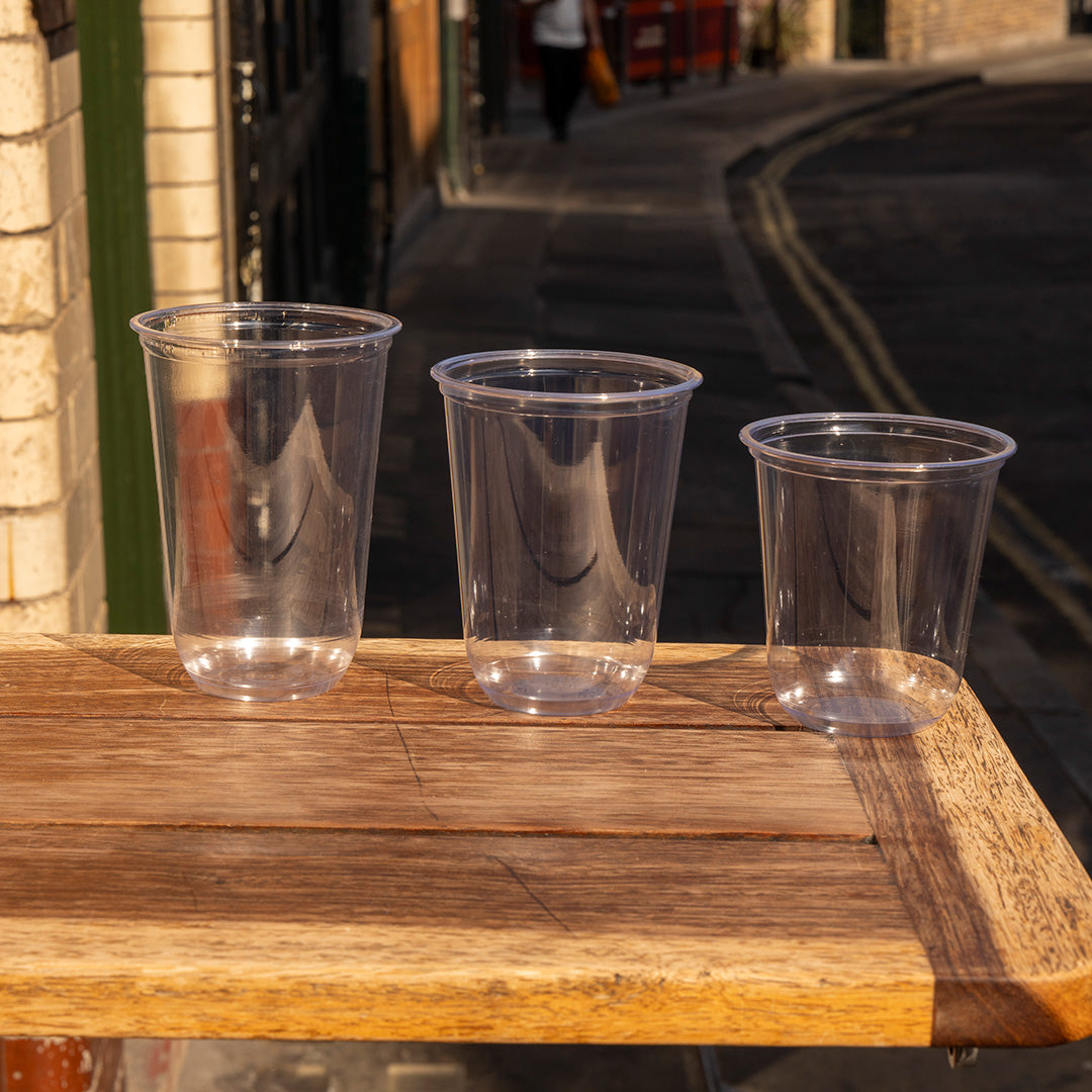 16oz - 95mm Diameter Bubble Tea RPET Clear Cup - product image 8