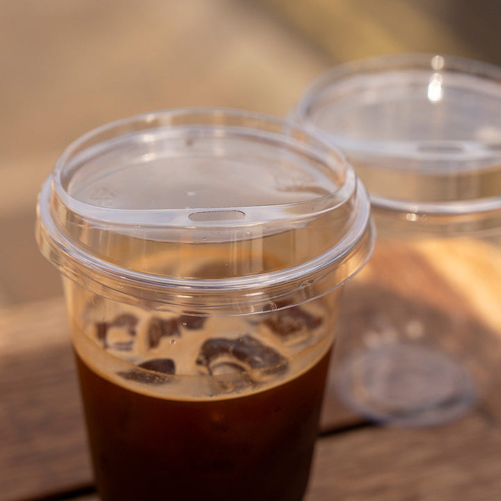 9oz/24oz - 95mm Diameter RPET Clear Sip Thru Lid - product image 4