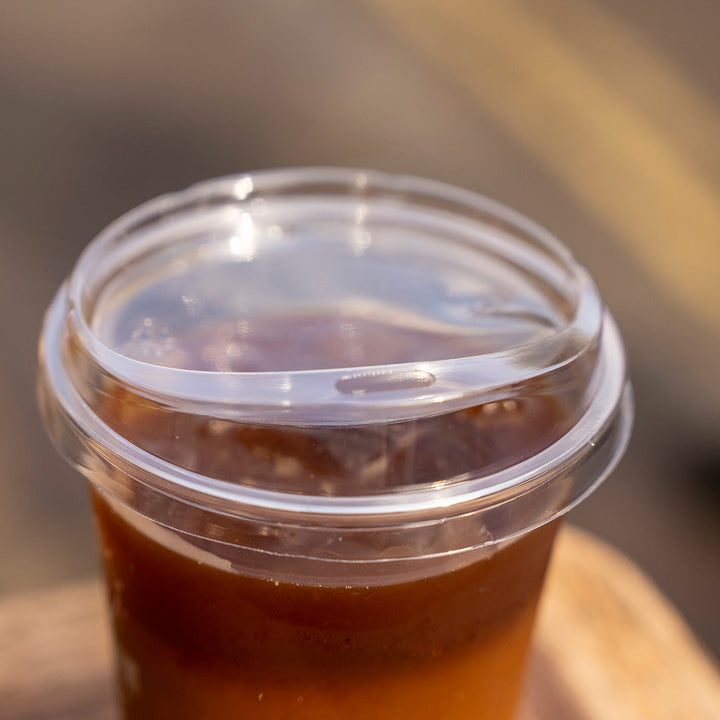 9oz/24oz - 95mm Diameter RPET Clear Sip Thru Lid - product image 6