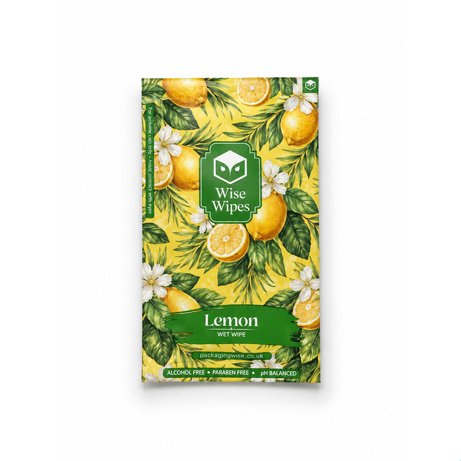 6x10cm Lemon Triplex Wise Wipes (1 x 500)
