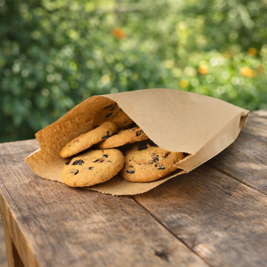 10" x 10" Brown Greaseproof Bag (1 x 1000)