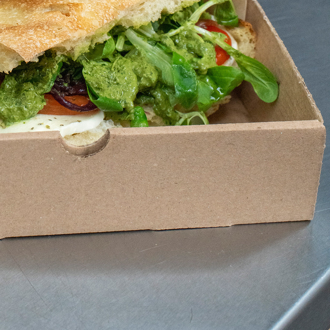 10'' Brown Kraft Pizza Box (1 x 100)