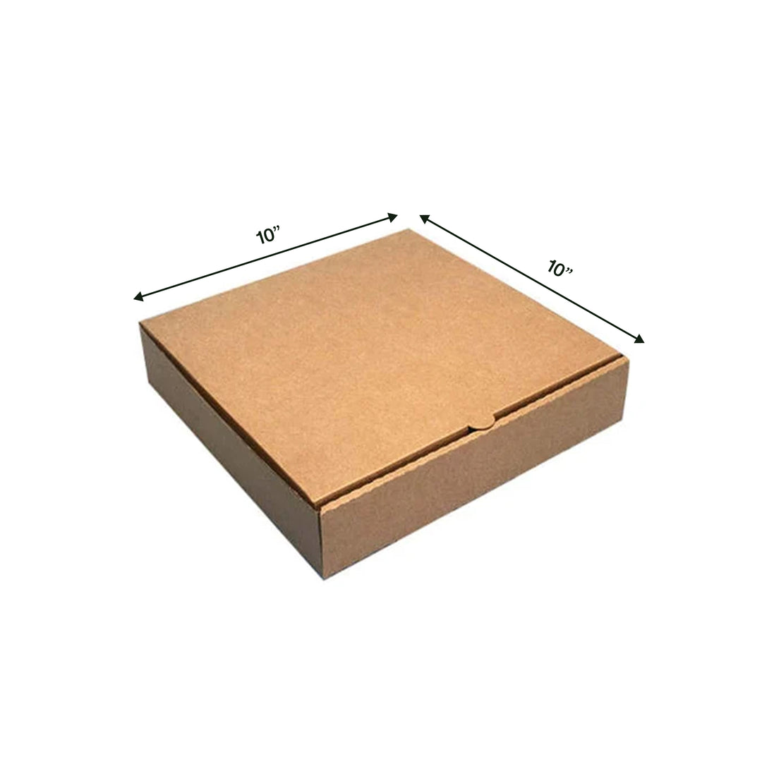 10'' Brown Kraft Pizza Box (1 x 100)