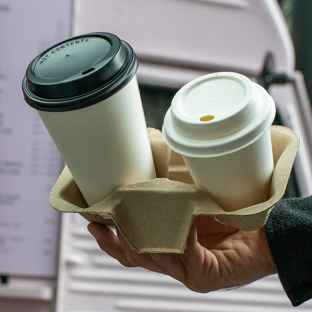 10oz/20oz - 90⌀ Black Ps Sip Thru Lid (1 x 1000)