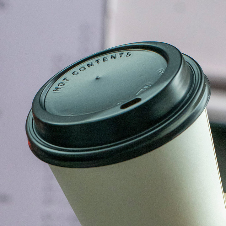 10oz/20oz - 90⌀ Black Ps Sip Thru Lid (1 x 1000)
