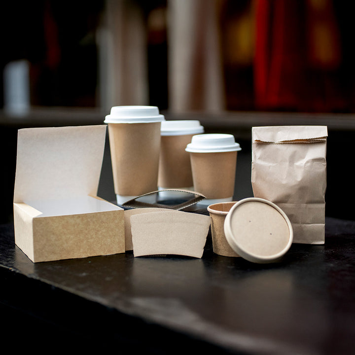 12oz/20oz - Brown Kraft Cup Sleeve (1 x 1000)