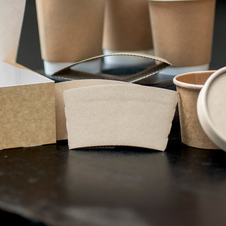 12oz/20oz - Brown Kraft Cup Sleeve (1 x 1000)