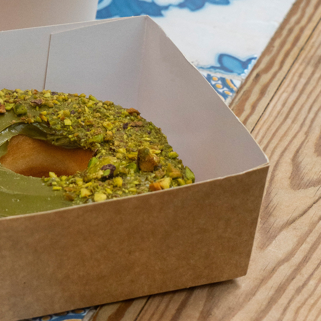 4" x 4" Brown Kraft Burger Tray (1 x 500)