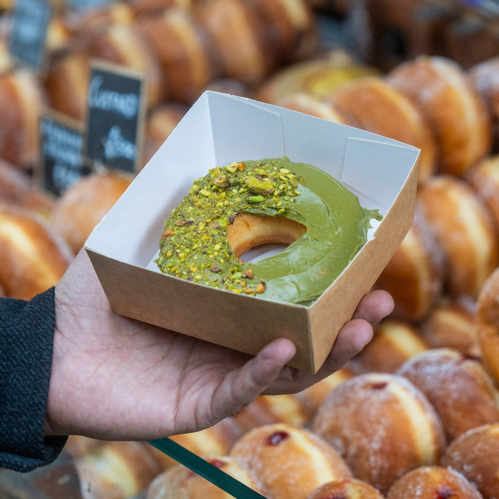 4" x 4" Brown Kraft Burger Tray (1 x 500)