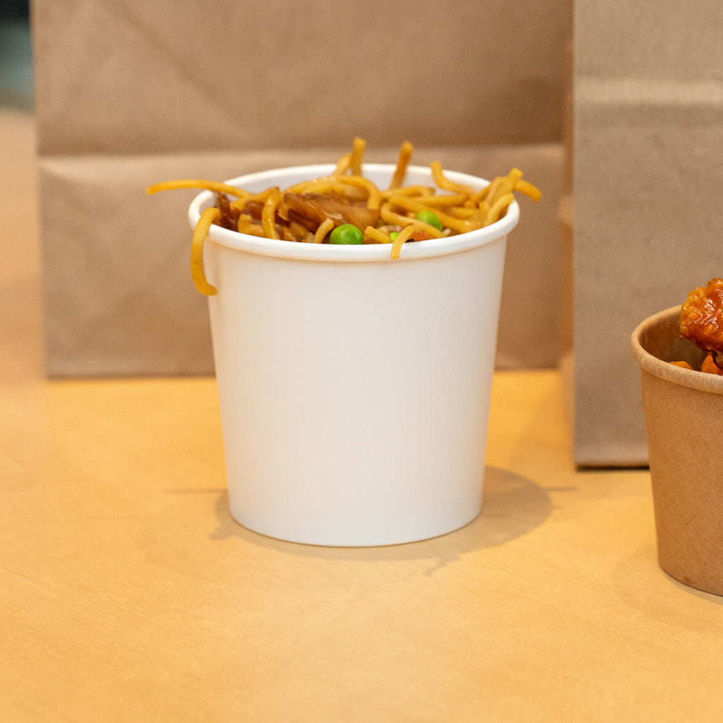 12oz - 91⌀ White Paper Heavy Duty Soup Cup (1 x 500)